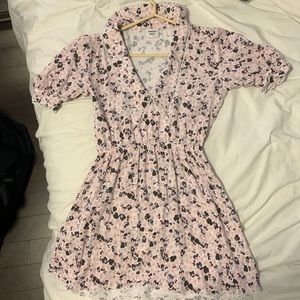 Sunday Best Flowy Pink Floral Dress